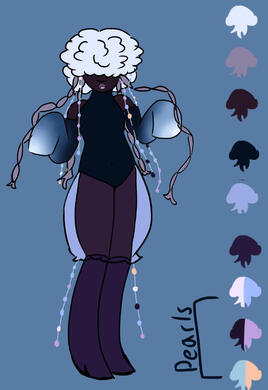 Ms. Jelly Colour Palette Reference Sheet